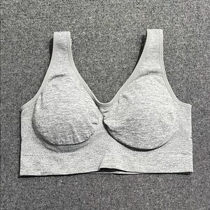 Gray Women's Seamless Bra